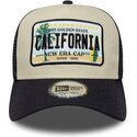 epci-curbata-bej-snapback-a-frame-license-plate-de-california-de-new-era