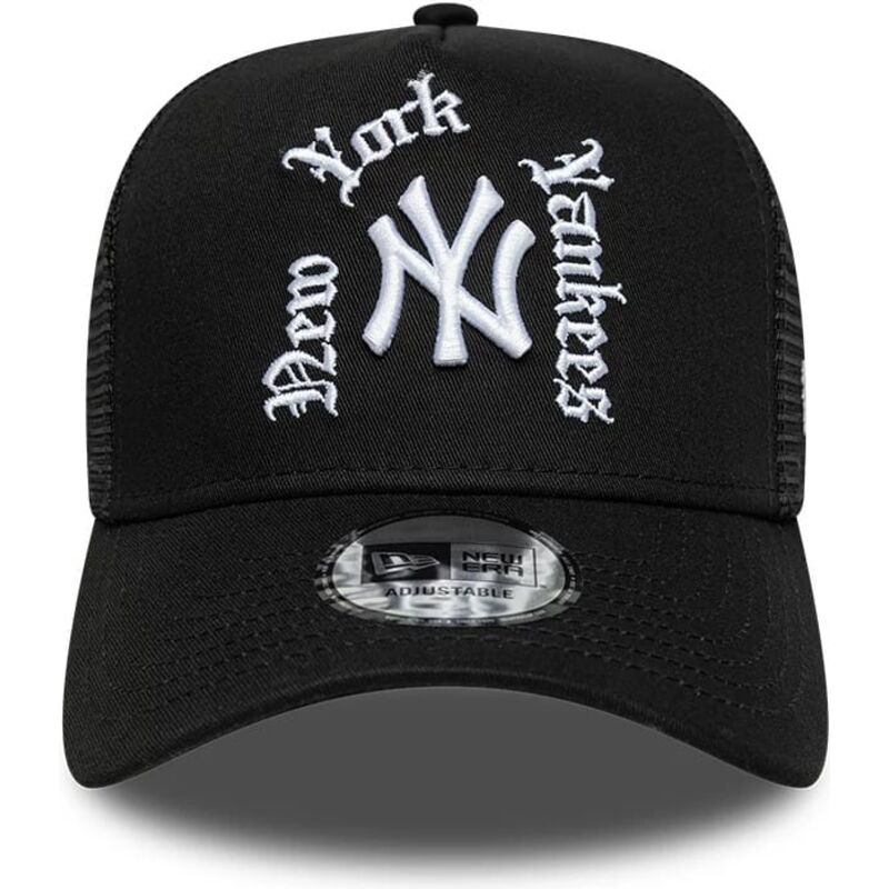 epci-curbata-negru-snapback-a-frame-wordmark-de-new-york-yankees-mlb-de-new-era