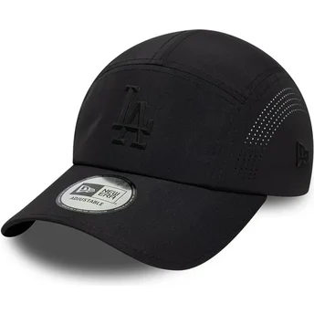 Șepci curbată negru snapback Runner Tech Midi de Los Angeles Dodgers MLB de New Era