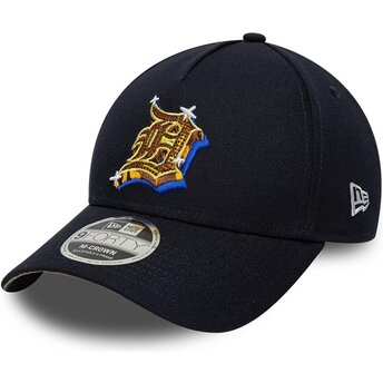 Șepci curbată bleumarin snapback 9FORTY M-Crown A Frame Emblem de Detroit Tigers MLB de New Era