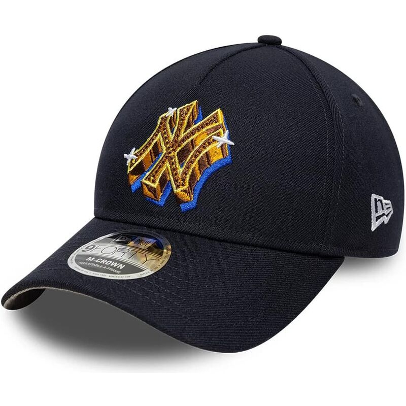 epci-curbata-bleumarin-snapback-9forty-m-crown-a-frame-emblem-de-new-york-yankees-mlb-de-new-era