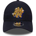epci-curbata-bleumarin-snapback-9forty-m-crown-a-frame-emblem-de-new-york-yankees-mlb-de-new-era