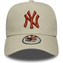 epci-curbata-bej-snapback-e-frame-league-essential-de-new-york-yankees-mlb-de-new-era