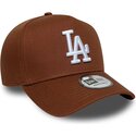 epci-curbata-maro-snapback-e-frame-league-essential-de-los-angeles-dodgers-mlb-de-new-era