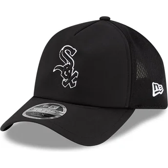 Șepci curbată negru snapback 9FORTY APEX Batting Practice de Chicago White Sox MLB de New Era