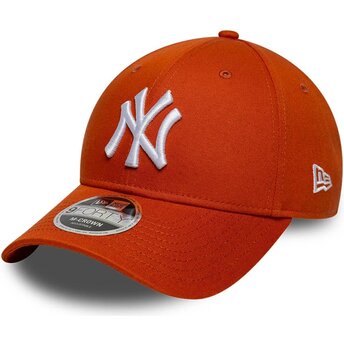 Șepci curbată portocaliu snapback 9FORTY M-Crown de New York Yankees MLB de New Era