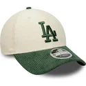 epci-curbata-bej-snapback-9forty-m-crown-cord-de-los-angeles-dodgers-mlb-de-new-era