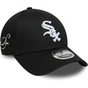 epci-curbata-negru-snapback-9forty-m-crown-side-script-de-chicago-white-sox-mlb-de-new-era