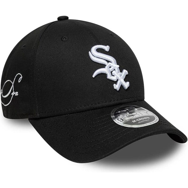 epci-curbata-negru-snapback-9forty-m-crown-side-script-de-chicago-white-sox-mlb-de-new-era