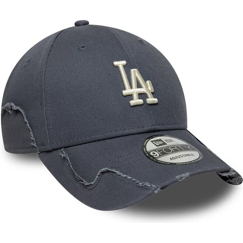 epci-curbata-gri-reglabila-9forty-stitched-de-los-angeles-dodgers-mlb-de-new-era