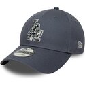 epci-curbata-gri-reglabila-9forty-outline-camo-de-los-angeles-dodgers-mlb-de-new-era