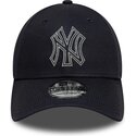 epci-curbata-bleumarin-reglabila-9forty-metallic-outline-de-new-york-yankees-mlb-de-new-era