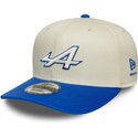 epci-curbata-bej-snapback-9seventy-stretch-snap-contrast-visor-de-alpine-f1-team-formula-1-de-new-era