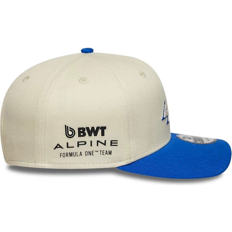 epci-curbata-bej-snapback-9seventy-stretch-snap-contrast-visor-de-alpine-f1-team-formula-1-de-new-era