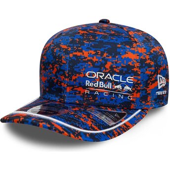 Șepci curbată papagal snapback 9SEVENTY Stretch Snap Digi Camo de Red Bull Racing Formula 1 de New Era