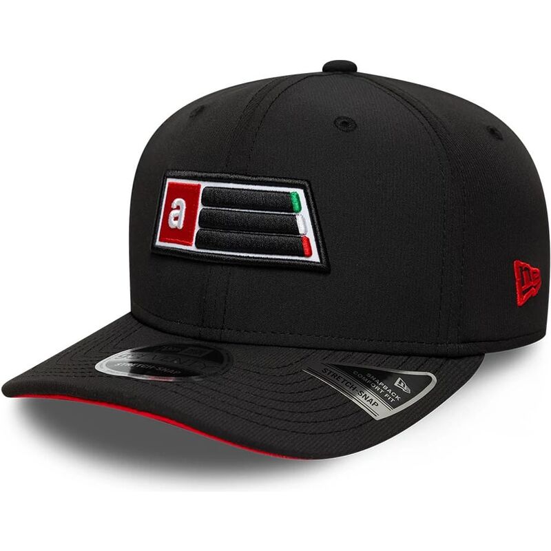 epci-curbata-negru-snapback-9seventy-stretch-snap-patch-aprilia-piaggio-de-new-era