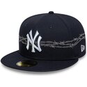 epci-plata-bleumarin-fitted-59fifty-icon-de-new-york-yankees-mlb-de-new-era