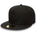 epci-plata-negru-fitted-59fifty-de-chicago-white-sox-mlb-de-new-era