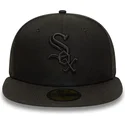 epci-plata-negru-fitted-59fifty-de-chicago-white-sox-mlb-de-new-era