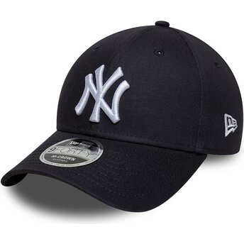 Șepci curbată bleumarin snapback 9FORTY M-Crown Side Script de New York Yankees MLB de New Era