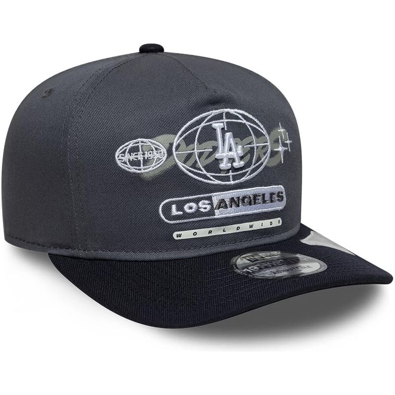 epci-curbata-gri-snapback-19twenty-graphic-de-los-angeles-dodgers-mlb-de-new-era