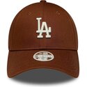 epci-curbata-maro-reglabila-9forty-league-essential-midi-de-los-angeles-dodgers-mlb-de-new-era