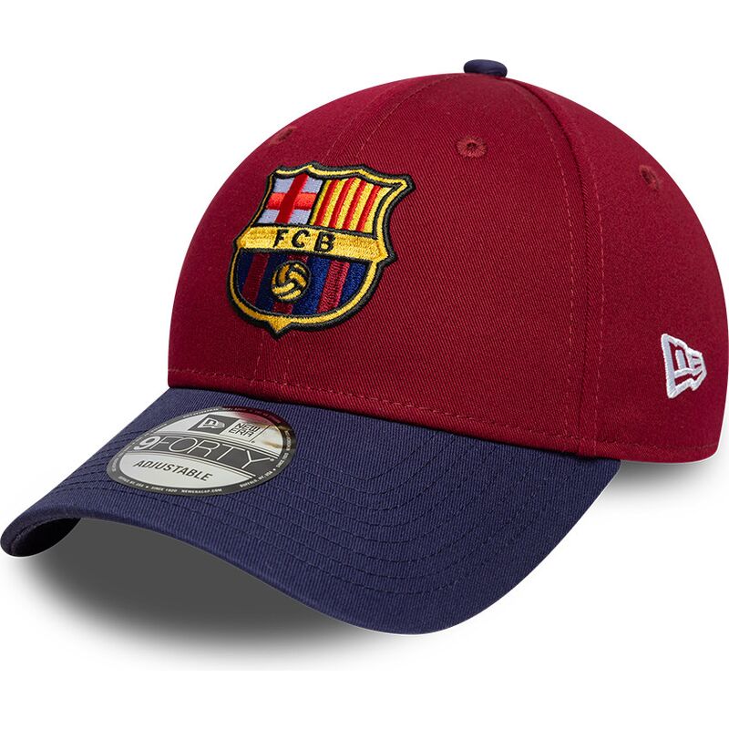 epci-curbata-rou-reglabila-9forty-contrast-de-fc-barcelona-laliga-de-new-era