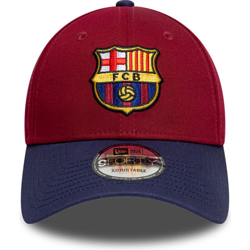 epci-curbata-rou-reglabila-9forty-contrast-de-fc-barcelona-laliga-de-new-era
