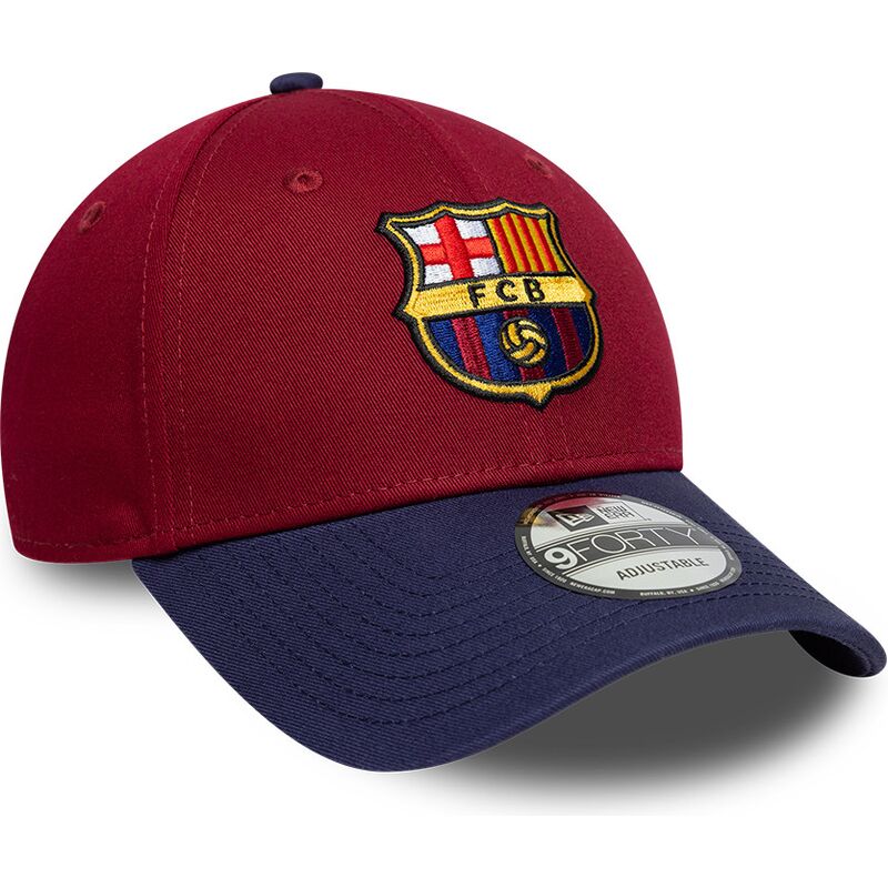 epci-curbata-rou-reglabila-9forty-contrast-de-fc-barcelona-laliga-de-new-era