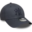 epci-curbata-gri-reglabila-9forty-league-essential-de-new-york-yankees-mlb-de-new-era
