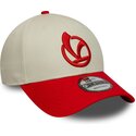 epci-curbata-rou-reglabila-9forty-contrast-visor-vespa-piaggio-de-new-era