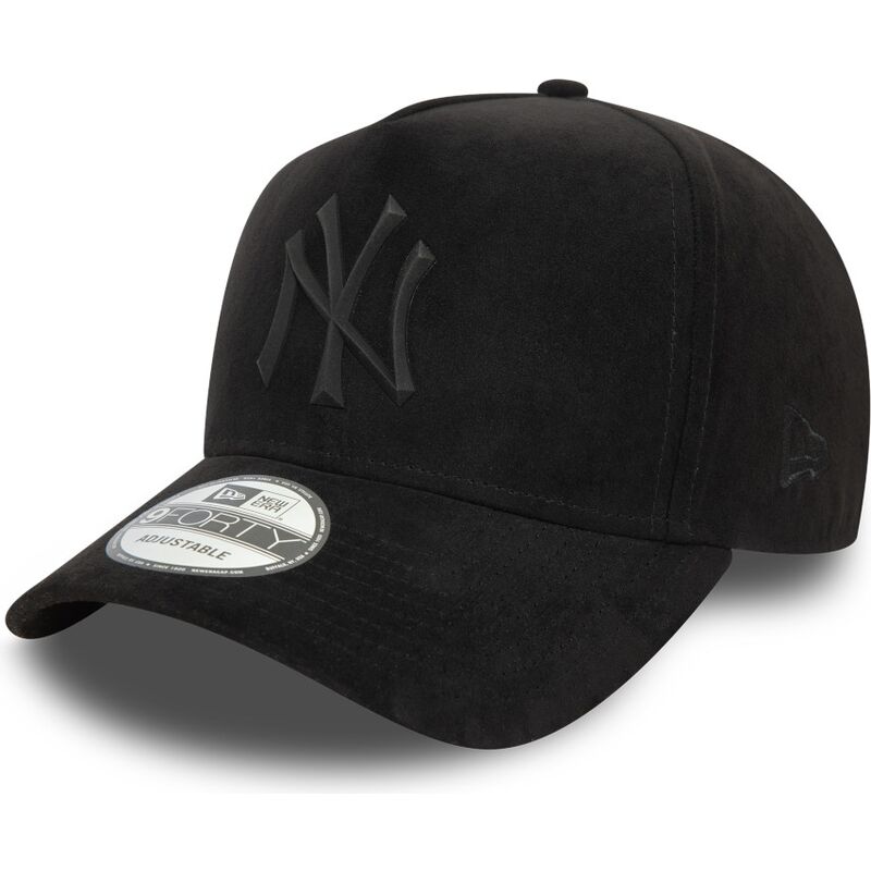 epci-curbata-negru-snapback-e-frame-faux-suede-de-new-york-yankees-mlb-de-new-era