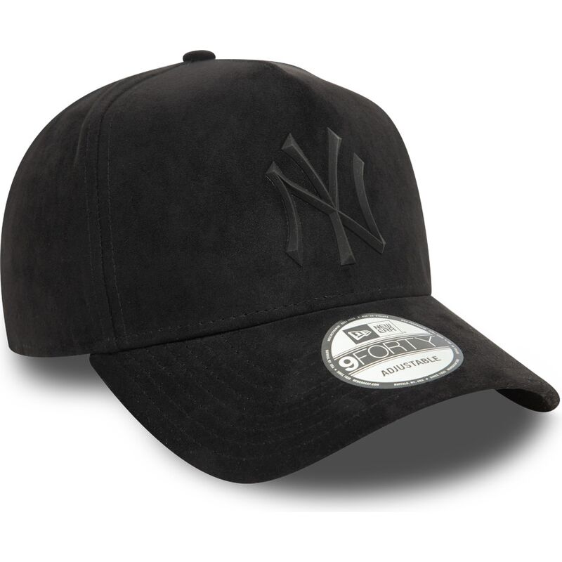 epci-curbata-negru-snapback-e-frame-faux-suede-de-new-york-yankees-mlb-de-new-era