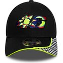 epci-curbata-negru-reglabila-9forty-m-crown-check-de-valentino-rossi-vr46-motogp-de-new-era