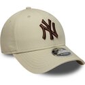 epci-curbata-bej-snapback-9forty-m-crown-de-new-york-yankees-mlb-de-new-era
