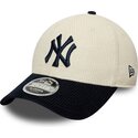epci-curbata-bej-reglabila-9forty-m-crown-cord-de-new-york-yankees-mlb-de-new-era
