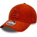epci-curbata-portocaliu-reglabila-9forty-m-crown-cord-de-los-angeles-dodgers-mlb-de-new-era