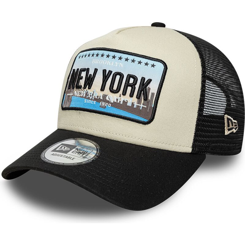 epci-curbata-negru-snapback-a-frame-license-plate-de-new-york-de-new-era