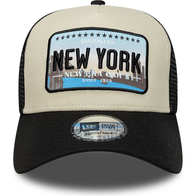 epci-curbata-negru-snapback-a-frame-license-plate-de-new-york-de-new-era