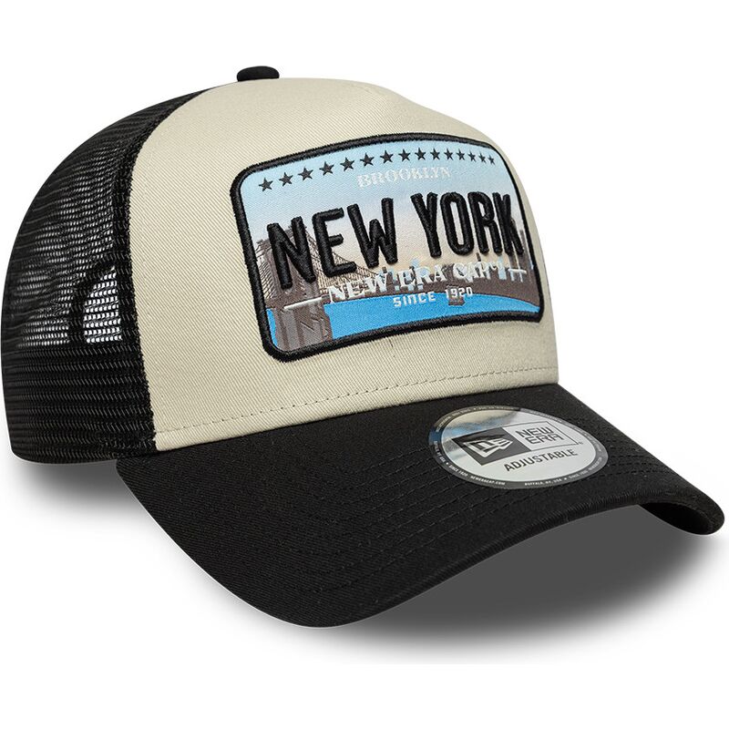 epci-curbata-negru-snapback-a-frame-license-plate-de-new-york-de-new-era