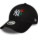 epci-curbata-negru-reglabila-9forty-flower-icon-de-new-york-yankees-mlb-de-new-era