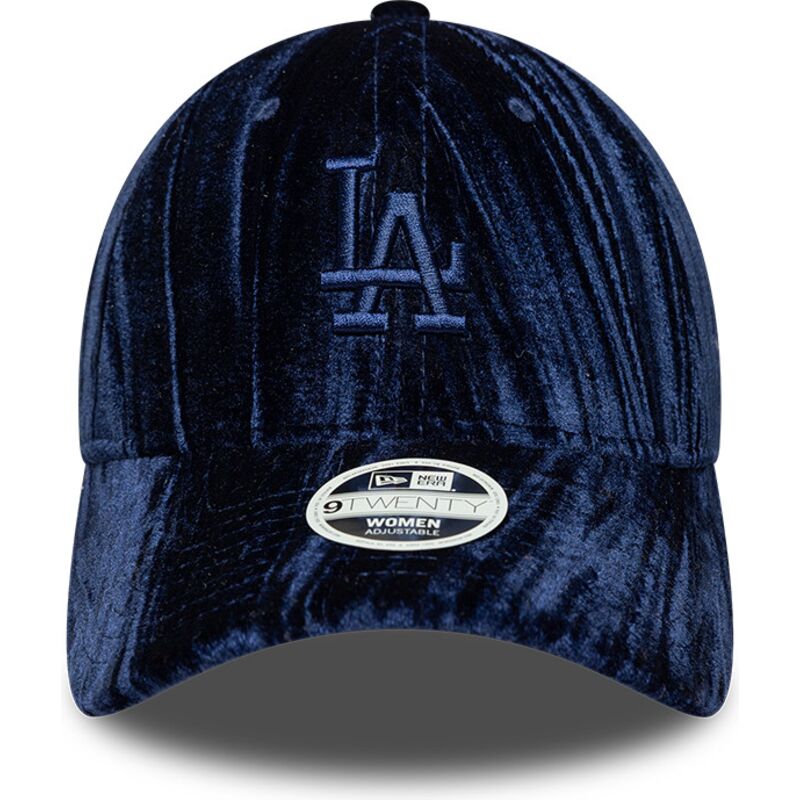 epci-curbata-bleumarin-reglabila-9twenty-velour-de-los-angeles-dodgers-mlb-de-new-era