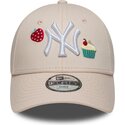 epci-curbata-roz-reglabila-pentru-copii-9forty-food-icon-cupcake-de-new-york-yankees-mlb-de-new-era