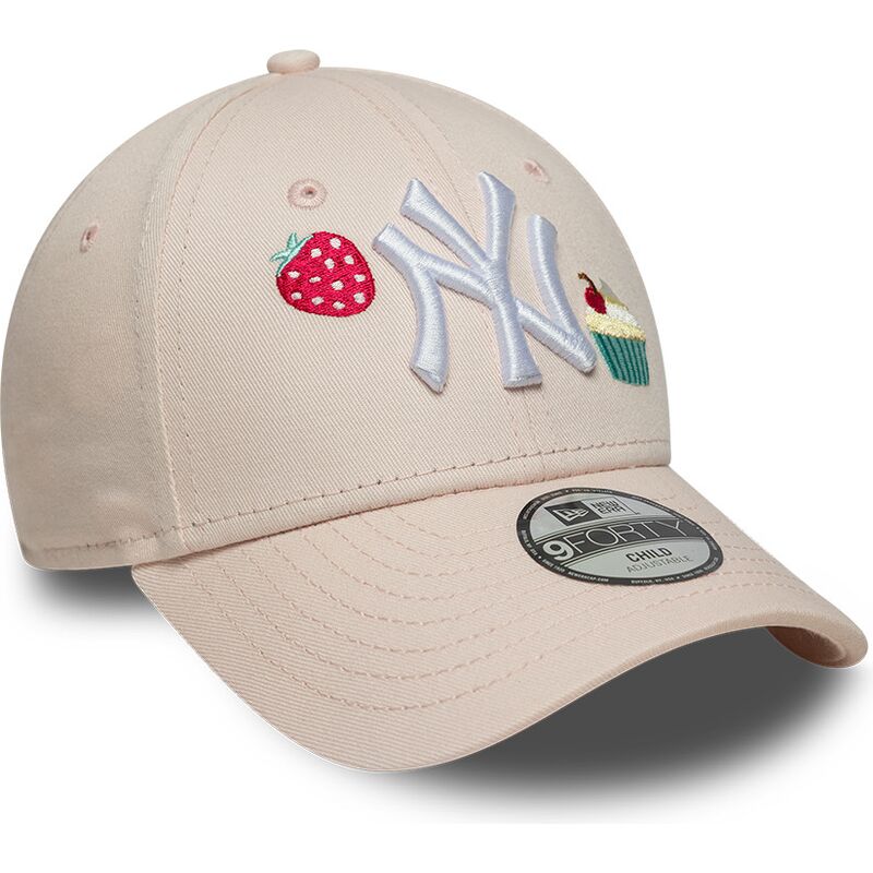 epci-curbata-roz-reglabila-pentru-copii-9forty-food-icon-cupcake-de-new-york-yankees-mlb-de-new-era