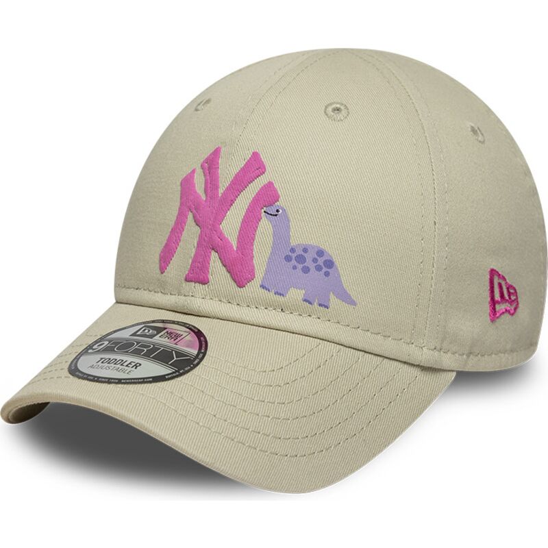 epci-curbata-bej-reglabila-pentru-copii-rosa-9forty-dino-icon-de-new-york-yankees-mlb-de-new-era
