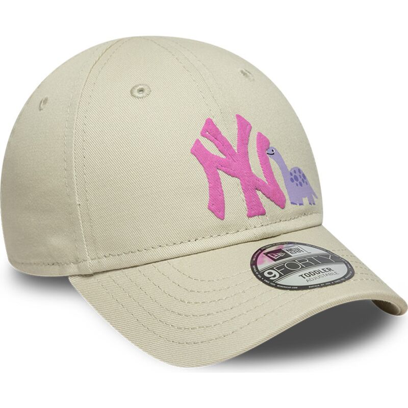 epci-curbata-bej-reglabila-pentru-copii-rosa-9forty-dino-icon-de-new-york-yankees-mlb-de-new-era