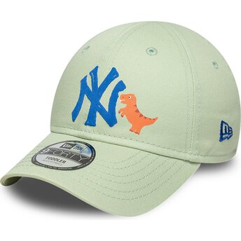 Șepci curbată verzișor reglabilă pentru copii 9FORTY Dino Icon de New York Yankees MLB de New Era