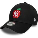 epci-curbata-negru-reglabila-pentru-copii-9forty-fruit-icon-apple-de-new-york-yankees-mlb-de-new-era