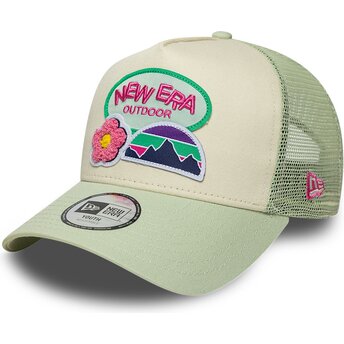 Șepci curbată verzișor snapback pentru copii A Frame Outdoor de New Era