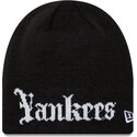 caciuli-negru-knit-skully-wordmark-de-new-york-yankees-mlb-de-new-era